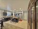 Modern kitchen featuring stainless steel appliances, dark cabinets, and a central island at 2019 N 78Th Ave, Phoenix, AZ 85035