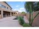 Backyard with rectangular pool, lounging area, block wall fence, and desert vegetation at 2527 W Amber Sun Dr, Phoenix, AZ 85085