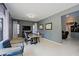 Spacious dining area with modern decor, great for Gathering gatherings at 2527 W Amber Sun Dr, Phoenix, AZ 85085