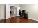 Office space with modern desk and natural light at 26826 N 66Th Ln, Phoenix, AZ 85083