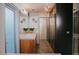 Modern bathroom with dual vanity, sleek fixtures, and contemporary design, offers a spa-like experience at 37 E Foothill Dr, Phoenix, AZ 85020