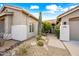 Beautiful desert landscaping in the front yard of this house with gravel and cactus at 5323 E Thunder Hawk E Rd, Cave Creek, AZ 85331