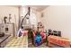 Utility room showcasing water heater, Trane HVAC unit, and extra storage space at 6404 S Lazy Ln, Gold Canyon, AZ 85118