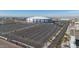Overhead aerial view of State Farm Stadium and the parking lot at 6605 N 93Rd Ave # 1022, Glendale, AZ 85305