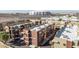 Wide aerial shot of a condominium community, highlighting the layout, architecture and proximity to the stadium at 6605 N 93Rd Ave # 1022, Glendale, AZ 85305