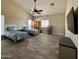 Large bedroom with two beds, mini fridge and TV at 757 W Magma Rd, San Tan Valley, AZ 85143