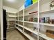 Walk-in pantry with lots of shelving and storage space at 757 W Magma Rd, San Tan Valley, AZ 85143