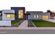 Modern home with a well-manicured lawn, desert landscaping, and a stylish glass garage door at 86Xx E Stagecoach Pass # 4, Carefree, AZ 85377