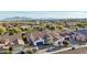 Charming single-story home featuring a tile roof, desert landscaping, and mountain views at 15837 W Bonitos Dr, Goodyear, AZ 85395