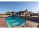 Home exterior with a refreshing pool and a patio space perfect for relaxing and entertaining at 17104 E Rand Dr, Fountain Hills, AZ 85268