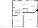 Detailed floor plan showcasing the layout of the main level at 17699 W Tonto St, Goodyear, AZ 85338