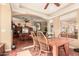 Charming dining area offering views to the kitchen and open living space, creating an inviting atmosphere at 24413 S Lakeway Sw Cir, Sun Lakes, AZ 85248