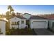 Beautiful aerial view of the home with well-maintained landscaping and water feature at 2777 W Queen Creek Rd # 13, Chandler, AZ 85248