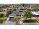 Beautiful aerial view of a single-story home with well-maintained landscaping at 3033 E Roma Ave, Phoenix, AZ 85016