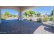 Arched driveway with stone pavers and manicured landscaping at 6378 S 154Th St, Gilbert, AZ 85298