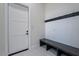 A mud room with built-in storage and a bench at 6378 S 154Th St, Gilbert, AZ 85298