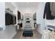 Spacious walk-in closet features ample shelving for storage with carpet and a bench at 11242 E Crescent Ave, Mesa, AZ 85208