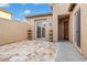 Outdoor patio featuring tiled flooring and a sliding glass door at 12663 W Pinnacle Vista Dr, Peoria, AZ 85383