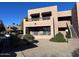 Modern condo featuring a private balcony and well-maintained landscaping at 16657 E Gunsight Dr # 182, Fountain Hills, AZ 85268