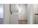Efficient laundry area features a stacked washer and dryer at 2401 N 70Th St # G, Scottsdale, AZ 85257