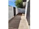 Private outdoor patio space with block wall providing a secluded area for relaxation at 2401 N 70Th St # G, Scottsdale, AZ 85257