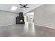 Bright and airy living room with a fireplace and an open layout at 2593 E Commonwealth Cir, Chandler, AZ 85225