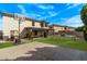 Spacious backyard with artificial turf, a trampoline, and a basketball hoop for outdoor fun at 28422 N 32Nd Ln, Phoenix, AZ 85083