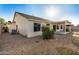 Backyard view showing covered patio at 3756 E Camden Ave, San Tan Valley, AZ 85140