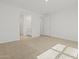 Main bedroom featuring an open layout to the ensuite bathroom at 3806 N Camden Dr, Florence, AZ 85132