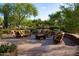 Comfortable outdoor patio with cushioned seating, perfect for enjoying the desert scenery at 3935 E Rough Rider Rd # 1368, Phoenix, AZ 85050