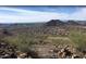 Panoramic view overlooking the neighborhood with mountains in the background at 5032 W Yearling Rd, Phoenix, AZ 85083
