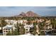 View of red rock mountains from residential rooftop at 5124 N 31St Pl # 536, Phoenix, AZ 85016