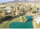 Scenic aerial view of a community with lakes and trees at 5124 N 31St Pl # 536, Phoenix, AZ 85016