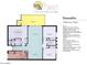 Sausalito floor plan 3 bedroom 2 bath layout at 5124 N 31St Pl # 536, Phoenix, AZ 85016