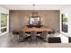 Elegant dining room with a large wooden table and modern decor, great for gatherings at 7508 N 21St St, Phoenix, AZ 85020