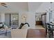 Open-concept living space seamlessly connects to the kitchen and patio, perfect for modern living at 9990 N Scottsdale Rd # 2020, Paradise Valley, AZ 85253