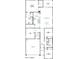 Detailed floor plan showcasing the layout of the home, including bedrooms, bathrooms, and living spaces at 1018 S 5Th St, Avondale, AZ 85323