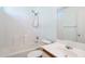 Clean and functional bathroom with a shower-tub combo and vanity at 12246 W Bloomfield Rd, El Mirage, AZ 85335