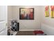 Cozy basement space is decorated with artwork at 14000 N 94Th St # 1118, Scottsdale, AZ 85260