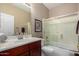 Comfortable bathroom with a shower and tub at 14000 N 94Th St # 1118, Scottsdale, AZ 85260