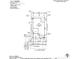 Detailed elevation showing the lot plan with dimensions, including garage and entry locations at 14318 W Alameda Rd, Surprise, AZ 85387