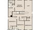 Second floor plan featuring bedrooms, bathrooms, and a loft at 2063 E Bucking Bronco Dr, San Tan Valley, AZ 85140