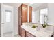 Cozy bathroom features a sink, and a mirror at 320 E Mckellips Rd # 227, Mesa, AZ 85201