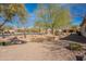 View of the desert landscaping and community from the side yard at 336 N Monterey Ct, Casa Grande, AZ 85194