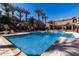 Large community pool with palm trees and lounge chairs perfect for relaxing and enjoying the outdoors at 4455 E Paradise Village S Pkwy # 1068, Phoenix, AZ 85032