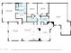 Detailed floor plan showcasing the layout of the home, including bedrooms, bathrooms, kitchen, and living areas at 4960 S Huachuca Pl, Chandler, AZ 85249