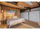 Bedroom showcasing modern decor, vibrant artwork, and spacious wardrobe at 7686 E Stagecoach Pass Rd, Carefree, AZ 85377