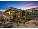 Stylish home with steel construction, floor to ceiling windows and desert landscaping at 7686 E Stagecoach Pass Rd, Carefree, AZ 85377