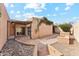 Backyard featuring desert landscaping, a built in BBQ, and a covered patio at 8088 E Via Del Valle --, Scottsdale, AZ 85258