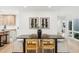 Dining area with modern decor and bright white walls at 8088 E Via Del Valle --, Scottsdale, AZ 85258